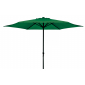 Зонт садовый D_P Basic Lift II алюминий/полиэстер зеленый Фото 1