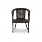 Кресло плетеное GARDA искусственный ротанг коричневый Фото 2