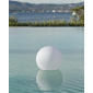 Светильник плавающий G-Luciana Globe-M полиэтилен матовый белый Фото 8