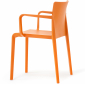 Кресло пластиковое PEDRALI Volt стеклопластик оранжевый Фото 6