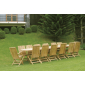 Стул деревянный складной Giardino Di Legno Savana Onda тик Фото 12