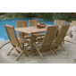 Стул деревянный складной Giardino Di Legno Savana Onda тик Фото 9