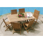 Стул деревянный складной Giardino Di Legno Savana Onda тик Фото 7