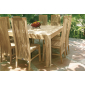 Стол деревянный обеденный Giardino Di Legno Ratio тик Фото 5