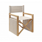 Кресло деревянное складное мягкое Giardino Di Legno Venezia тик, акрил Фото 17
