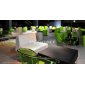 Софа модульная PEDRALI Host Lounge сталь, полиэтилен черный Фото 6