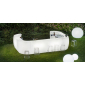 Стойка барная PEDRALI Workstation Igloo полиэтилен, сталь белый Фото 9