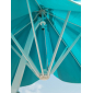 Зонт профессиональный OFV Metropolitan алюминий, акрил голубой Фото 9
