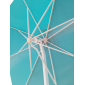 Зонт профессиональный OFV Metropolitan алюминий, акрил голубой Фото 11