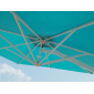 Зонт профессиональный OFV Metropolitan алюминий, акрил голубой Фото 10