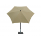 Зонт садовый с поворотной рамой Maffei Kronos сталь, полиэстер слоновая кость Фото 1