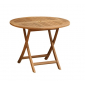 Складной деревянный обеденный стол 4SIS Асти тик натуральный Фото 1