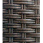Кресло плетеное Afina Y282A-W52 Brown искусственный ротанг, сталь коричневый Фото 6