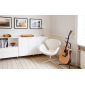 Кресло дизайнерское Beon Swan хромированный металл, экокожа белый Фото 3