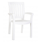 Кресло пластиковое Siesta Garden Malibu пластик белый Фото 1
