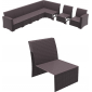 Модуль дополнительный для дивана Siesta Contract Monaco Lounge Extension Part стеклопластик коричневый Фото 1