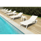Столик пластиковый для лежака Siesta Contract Ocean Side Table пластик белый Фото 10