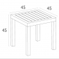 Столик пластиковый журнальный Siesta Contract Ocean Side Table пластик белый Фото 2