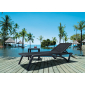Столик пластиковый для лежака Siesta Contract Ocean Side Table пластик черный Фото 7