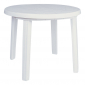 Стол пластиковый обеденный Siesta Garden Tables пластик белый Фото 1