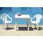 Стол пластиковый обеденный Siesta Garden Tables пластик белый Фото 4