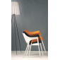 Кресло пластиковое Resol Pole armchair алюминий, полипропилен лайм Фото 3