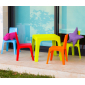 Стол пластиковый детский Resol Julieta table полипропилен лайм Фото 3