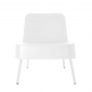 Стул пластиковый Resol Bob chair алюминий, полиэтилен белый Фото 1