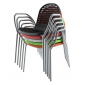 Кресло пластиковое Resol Nervi chair алюминий, полипропилен черный Фото 3