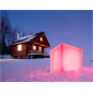 Куб пластиковый светящийся LED Piazza полиэтилен белый Фото 14