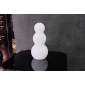 Светильник пластиковый снеговик LED Lumi полиэтилен белый Фото 5
