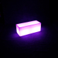 Кашпо пластиковое светящееся LED Horizont полиэтилен белый Фото 6