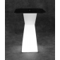 Стол пластиковый коктейльный светящийся LED Prismo полиэтилен белый Фото 11