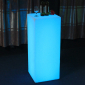 Тумба пластиковая светящаяся LED High полиэтилен белый Фото 4