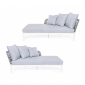 Комплект мебели Garden Relax Pelican алюминий/полиэстр белый/серый Фото 4