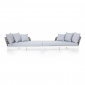 Комплект мебели Garden Relax Pelican алюминий/полиэстр белый/серый Фото 6