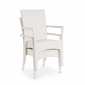 Кресло плетеное Garden Relax Antalys алюминий, искусственный ротанг белый Фото 5