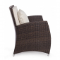 Кресло плетеное с подушками Garden Relax Antalys алюминий, акриловая нить шоколадный Фото 4