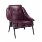 Кресло винтажное Garden Relax Magnum металл/искусственная кожа бордо Фото 1