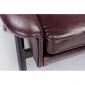 Кресло винтажное Garden Relax Magnum металл/искусственная кожа бордо Фото 7