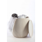 Стол пластиковый плетеный Keter Cozies Knit Table пластик с имитацией плетения дюна Фото 2