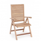Кресло деревянное складное Garden Relax Maryland тик коричневый Фото 2