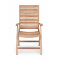 Кресло деревянное складное Garden Relax Maryland тик коричневый Фото 3