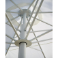 Зонт профессиональный KUPAVNA Телескопический сталь, ткань оксфорд белый, бежевый Фото 8
