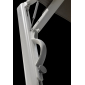Зонт профессиональный Scolaro Astro Starwhite алюминий, акрил белый, серо-коричневый Фото 4