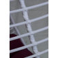 Кресло плетеное подвесное KVIMOL КМ-0021 сталь, искусственный ротанг белый Фото 4
