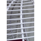 Кресло плетеное подвесное KVIMOL КМ-0021 сталь, искусственный ротанг белый Фото 5