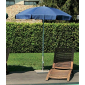 Зонт садовый с поворотной рамой Maffei Borgo сталь, полиэстер синий Фото 1