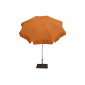 Зонт садовый с поворотной рамой Maffei Borgo сталь, полиэстер оранжевый Фото 2