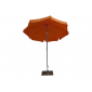 Зонт садовый с поворотной рамой Maffei Borgo сталь, полиэстер оранжевый Фото 3